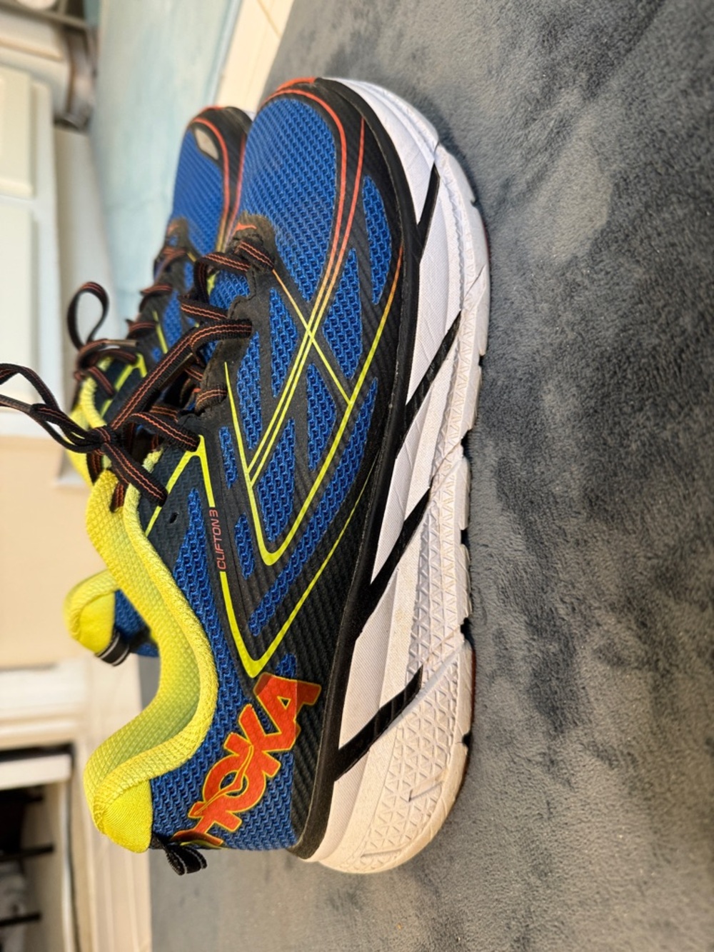 Hoka One Clifton 3 Running Sneakers - Picture 2 of 8
